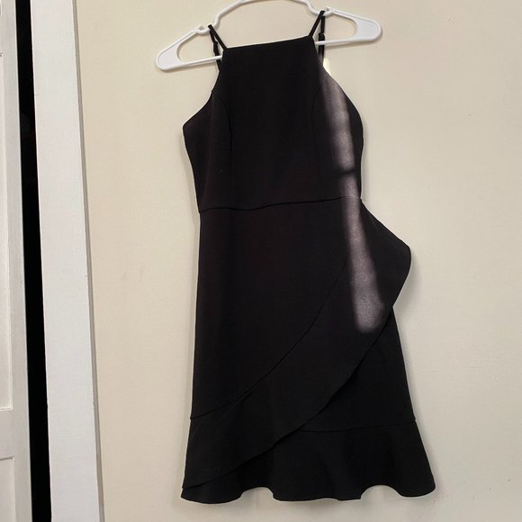 LuLus Black Dress XS - Picture 1 of 3